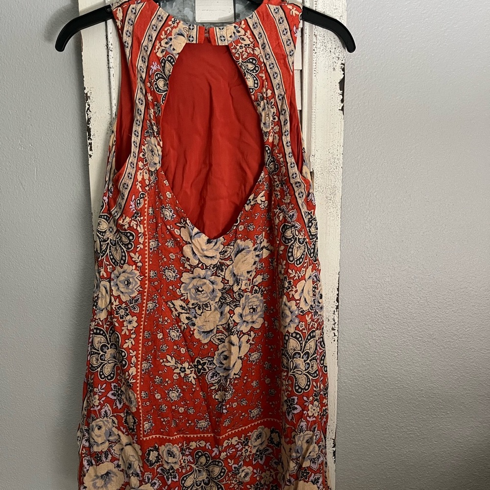 Urban Outfitters Ecote Guinevere open-back frock dress boho size small - Picture 4 of 4